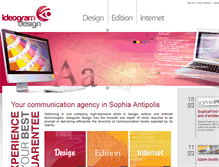Tablet Screenshot of ideogram-design.fr